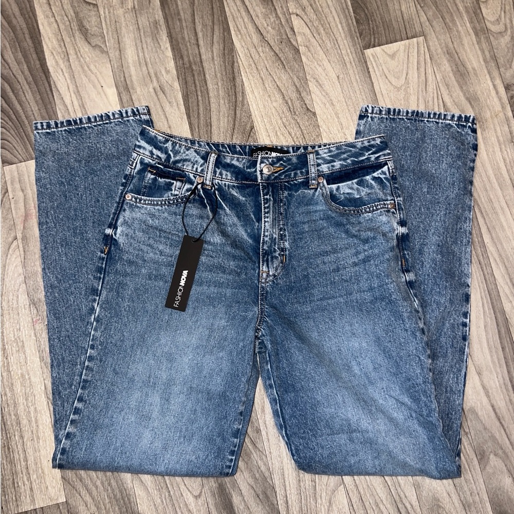 NEW Mikaela Non Stretch Boyfriend Jeans - Medium Wash